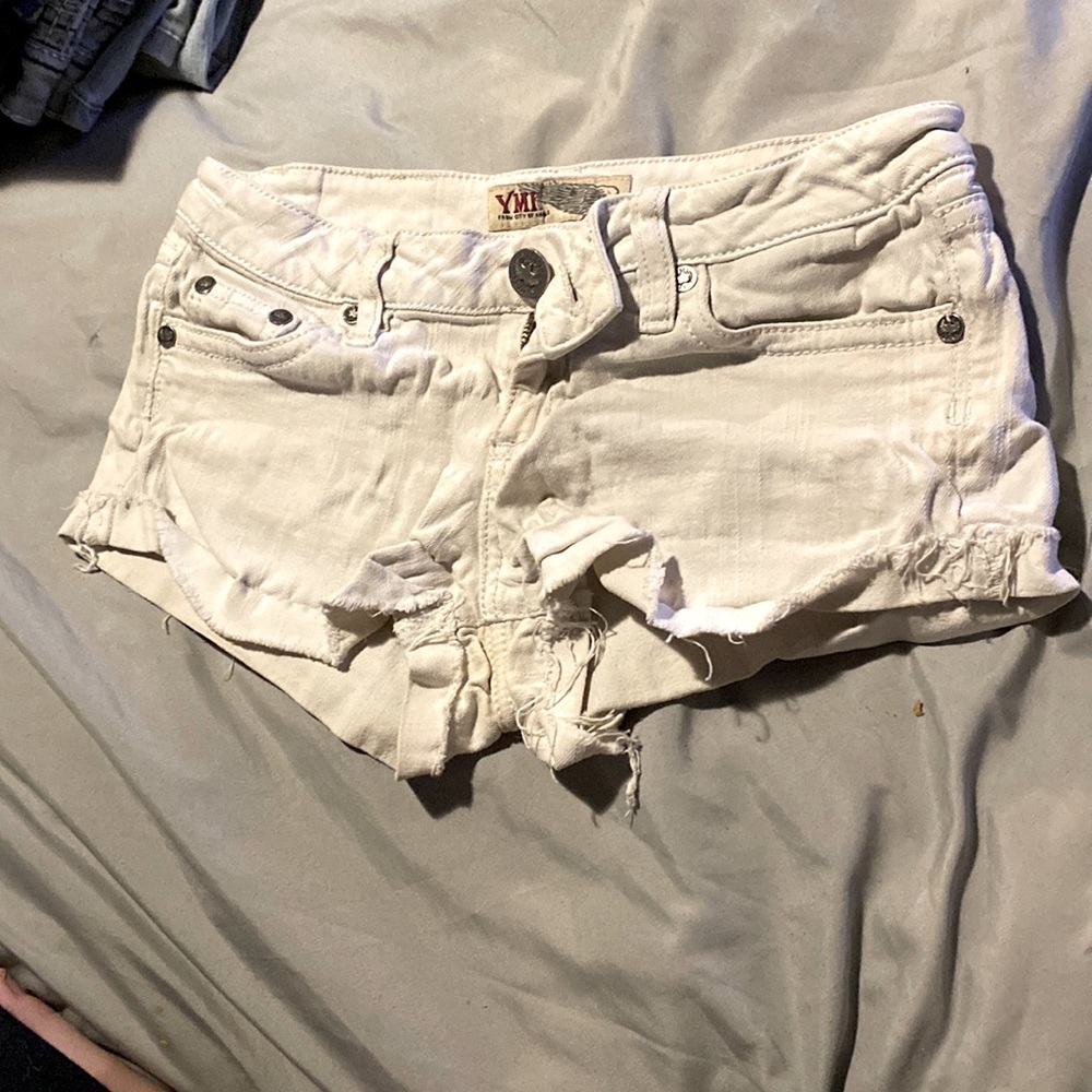 White shorts